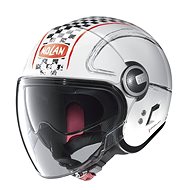 Nolan N21 Visor Getaway Metal White 60 - Motorbike Helmet
