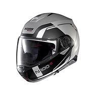 Nolan N100-5 Consistency N-Com Flat Silver 21 - Motorbike Helmet