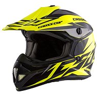 CASSIDA Cross Cup Two Kids, (Yellow Fluo/Black/Grey) - Motorbike Helmet