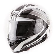 MT HELMETS Imola II Overcome (white / black, size L) - Motorbike Helmet