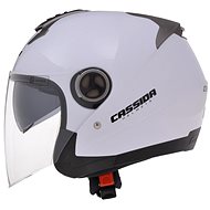 CASSIDA Magnum (white, size L) - Motorbike Helmet