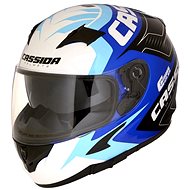 CASSIDA Integral 2.0 Perimetric (blue / dark blue / black / white, size 2XL) - Motorbike Helmet