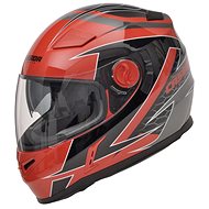 CASSIDA Evo (black / gray / red, size S) - Motorbike Helmet