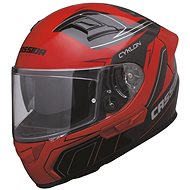 CASSIDA Cyclone (black / red, size M) - Motorbike Helmet