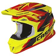 CASSIDA Cross Pro (red / yellow fluo / black, size S) - Motorbike Helmet