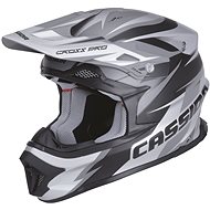 Cross Pro Case (black mat / gray, size S) - Motorbike Helmet
