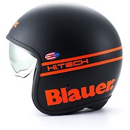 BLAUER PILOT 1.1 HT (black mat / orange, size S) - Motorbike Helmet