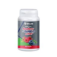 DR. LAB RASPBERRY + BLUEBERRY EXTRACT 90 CAPSULES - Dietary Supplement