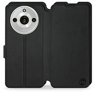 Mobiwear Soft Touch flip pro Realme 11 Pro Plus - Černé - Phone Case