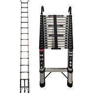 M×M Telescopic steel ladder 4,4 m, 15 rungs - Ladder