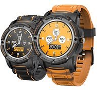 myPhone Hammer Watch oranžovo-čierne - Smart hodinky