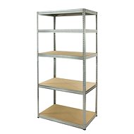 N5K Group Helios 1960 x 1000 x 500mm, galvanised - Shelving Unit