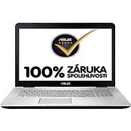 ASUS N751JK-T7165H stříbrný kovový - Laptop