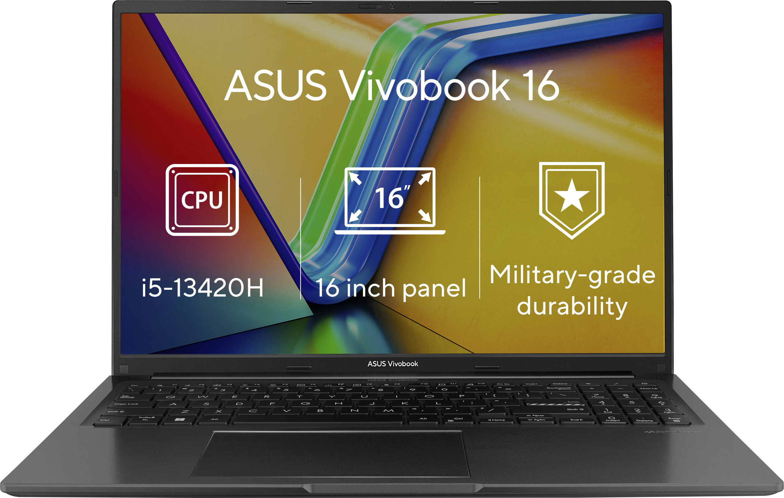 ASUS Vivobook 16 X1605VA-MB1266W Indie Black - Laptop