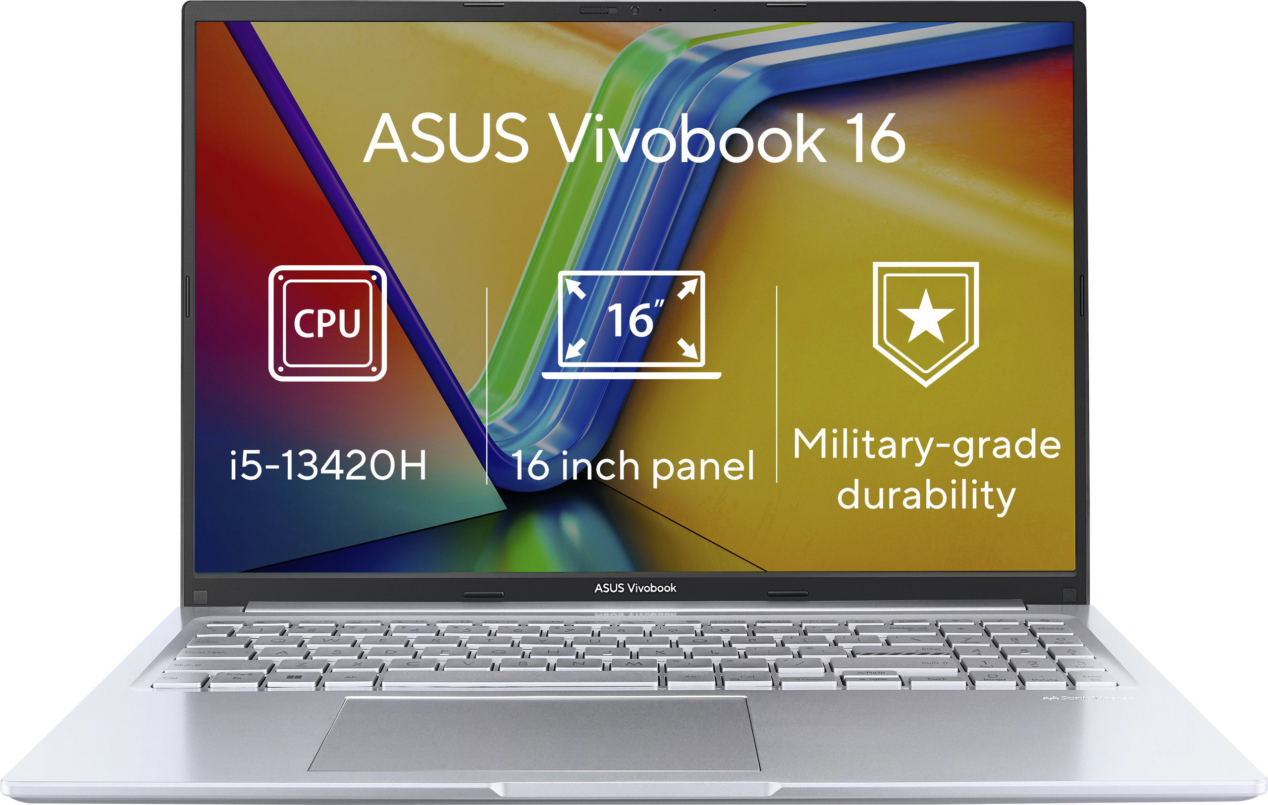 ASUS Vivobook 16 X1605VA-MB1269W Cool Silver - Laptop