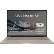 ASUS Zenbook A14 UX3407QA-OLED305W Zabriskie Beige full metal - Laptop