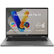 ASUS Vivobook 14 Flip TP3407SA-OLED041X Matte Gray Metallic - Laptop