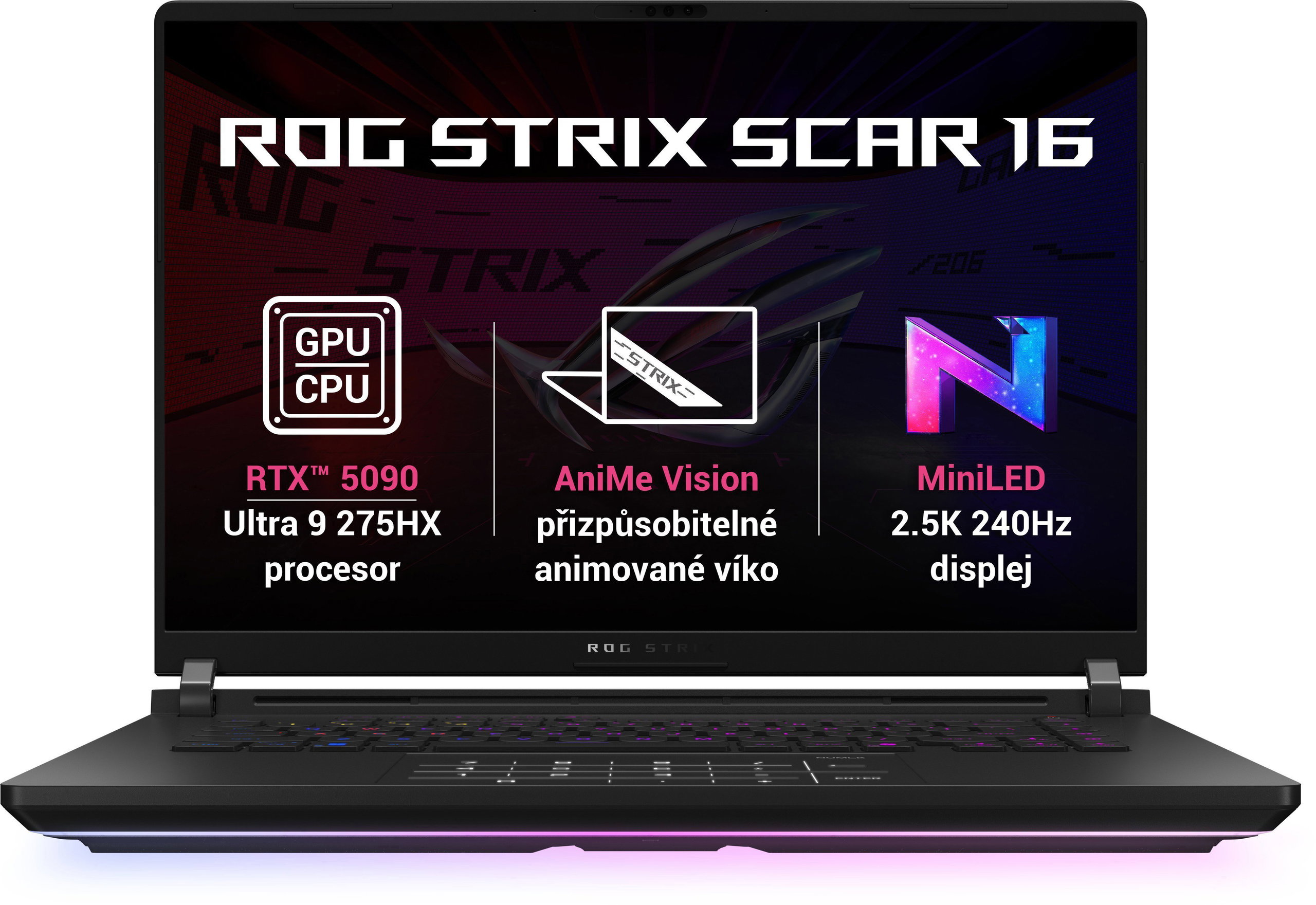 ASUS ROG Strix SCAR 16 G635LX-NEBULA030X Off Black - Gaming Laptop