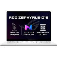 ASUS ROG Zephyrus G16 GU605MI-NEBULA043W Platinum White kovový - Herný notebook