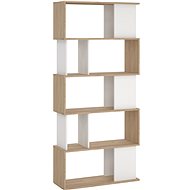 Falco Shelf Penta 735, jackson hickory / white - Shelving Unit