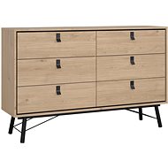 Falco Dresser Rain 012, jackson hickory - Chest of Drawers