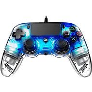 Nacon Wired Compact Controller PS4 - transparent Blau - Gamepad