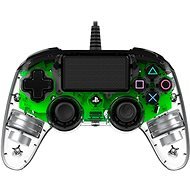 Nacon Wired Compact Controller PS4 - Transparent Grün - Gamepad