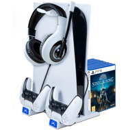 BigBen Multifunctional Charging Stand - PS5/PS5 Slim - Game Console Stand