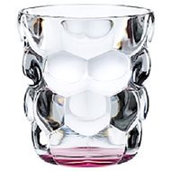Nachtmann Set Gläser für Wasser 2er, BUBBLES, pink - Glas