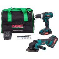 NAC Set AKU screwdriver + AKU angle grinder CDB-AGE-LI-20V (1 × 2 + 1 × 4 Ah) - Cordless Tool Set