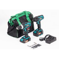 NAC Set AKU screwdriver + AKU impact wrench CDB-ID-20V (2 × 2 Ah) - Cordless Tool Set