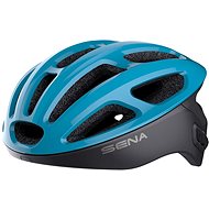 SENA Cycling Helmet R1 with Built-in Headset, Blue - Bike Helmet