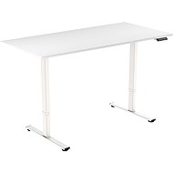 AlzaErgo Table ET2 Core white + laminate top white - Height Adjustable Desk