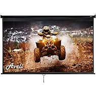 AVELI, roleta, (16:9), černý tubus - Projection Screen