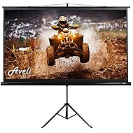 AVELI, mobilní stativ, (16:9), černý tubus - Projection Screen