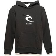 Rip Curl Icon Hooded Zip Black - Mikina
