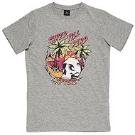 Rip Curl ISLAND SKULL SS TEE Concrete Marie - T-Shirt