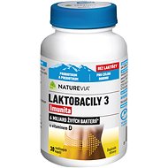 NatureVia Lactobacilli 3 30 capsules - Lactobacilli