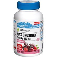 NatureVia Max cranberry lozenges 30+6 tablets - Cranberries