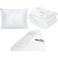 nanoSPACE Winter set: pillow, duvet, mattress cover (70 × 90 cm, 140 × 200 cm, 90 × 200 × 20 - Bedding Set