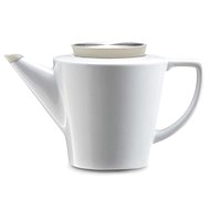 VIVA SCANDINAVIA Anytime Teapot with Strainer, 1L, White/Khaki - Tea Kettle