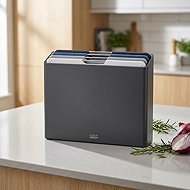 JOSEPH JOSEPH Board with Stand Folio4 Large 60184, Grey - Cutting Board