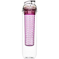 SAGAFORM Bottle with Diffuser ToGo Fresh 5017479, 800ml, Pink - Drinking Bottle