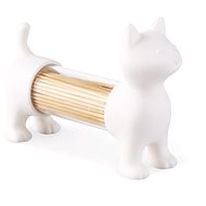 BALVI Toothpick Holder Cat 27153, White - Condiments Tray