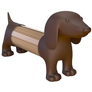 BALVI Toothpick/Salt-pepper Stand Dachshund 25991, Brown - Condiments Tray