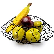 BALVI Shapable Fruit Bowl Multi Form 26948, Black - Bowl
