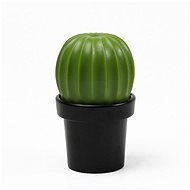 QUALY Pepper/Salt Grinder Tasty Cactus, Black - Spice Grinder