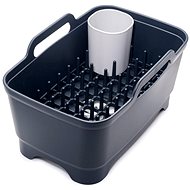 JOSEPH JOSEPH Wash & Drain Plus 85102 Drip/Wash Pan, Grey - Draining Board