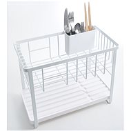 YAMAZAKI Two-storey Drip Tray Tower 4386, White - Draining Board