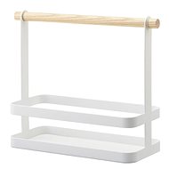 YAMAZAKI Stand for seasoning ingredients Tosca 2420, white - Spice Rack